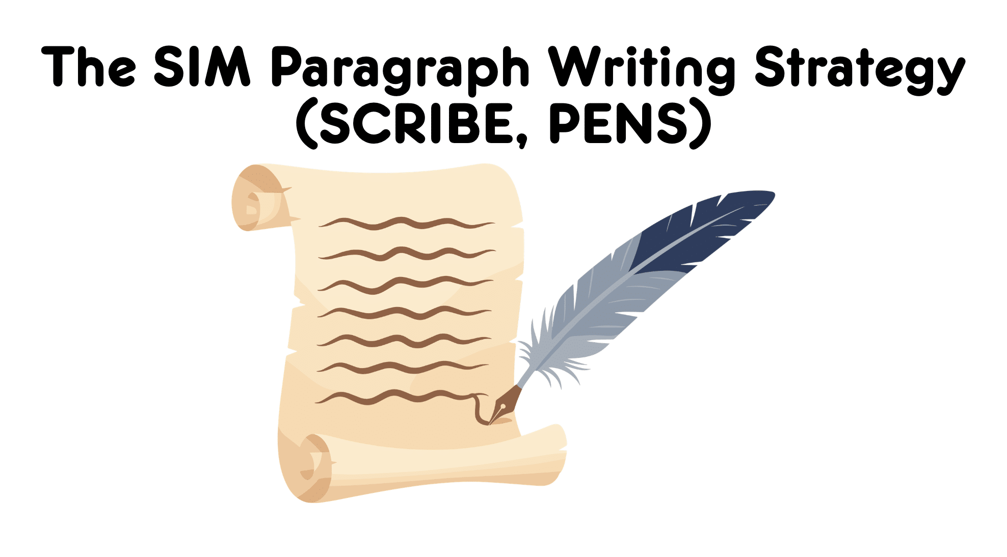 SIM Paragraph Writing Strategy SCRIBE PENS